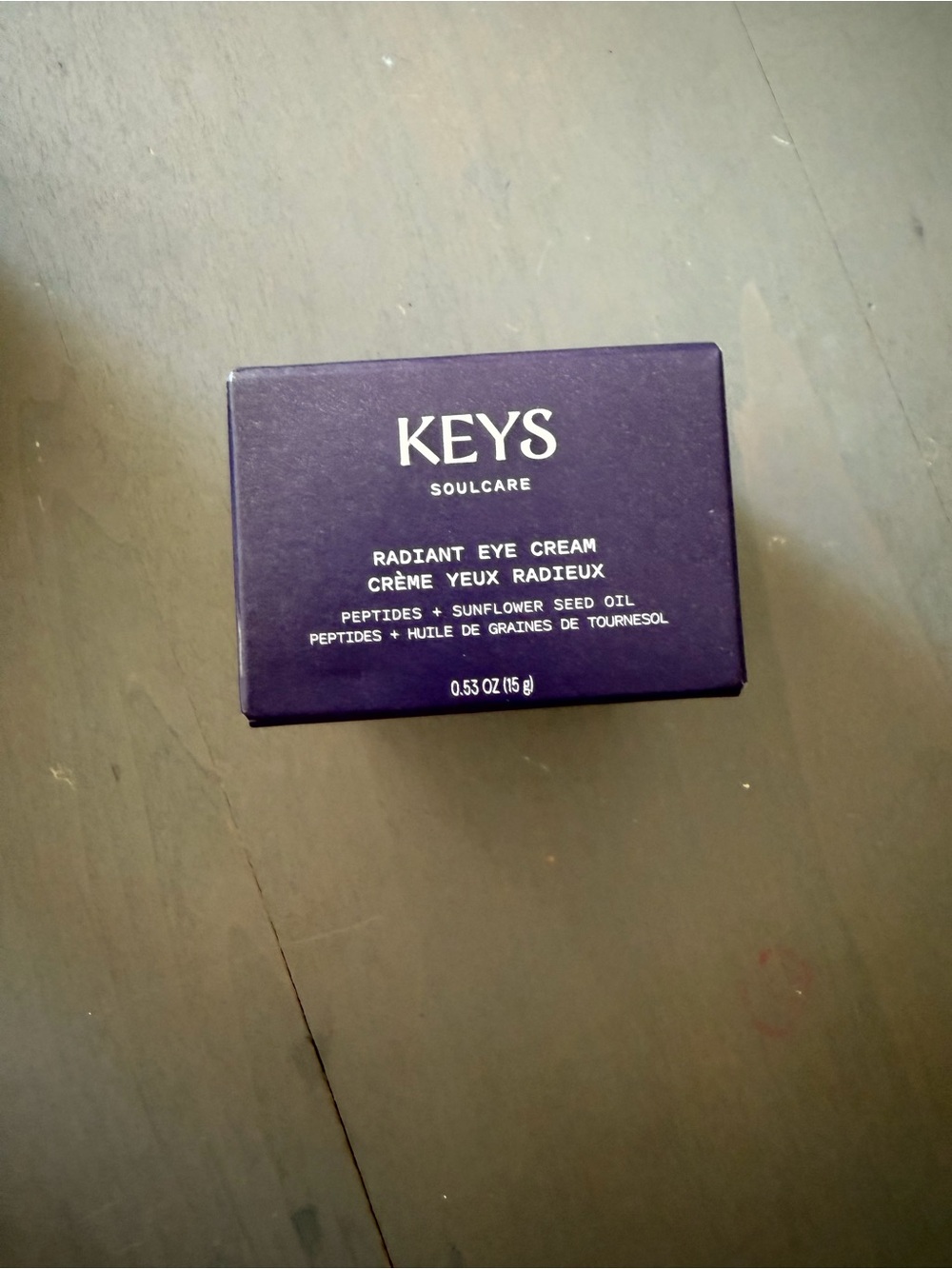 KEYS Soulcare Radiant Eye Cream - Purple